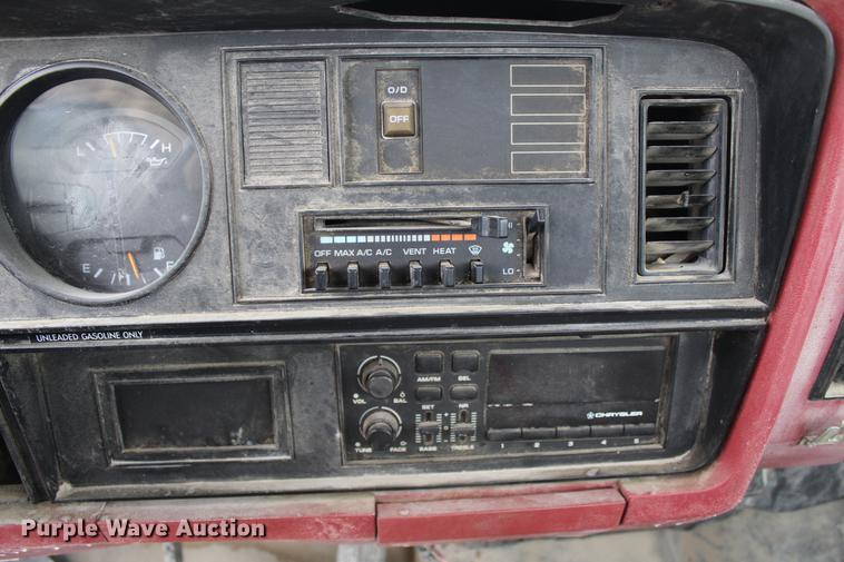 image for item DB6613 1993 Dodge D250 pickup truck