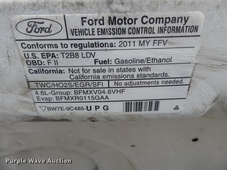 image for item DB7215 2011 Ford Crown Victoria Police Interceptor