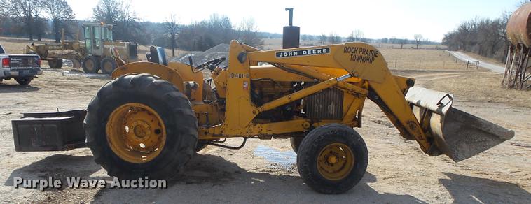 image for item DB7283 John Deere 401J tractor