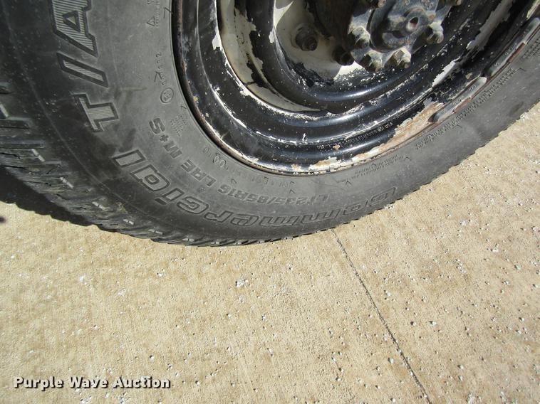 image for item DB9755 1990 Dodge Ram 350 flatbed pickup truck