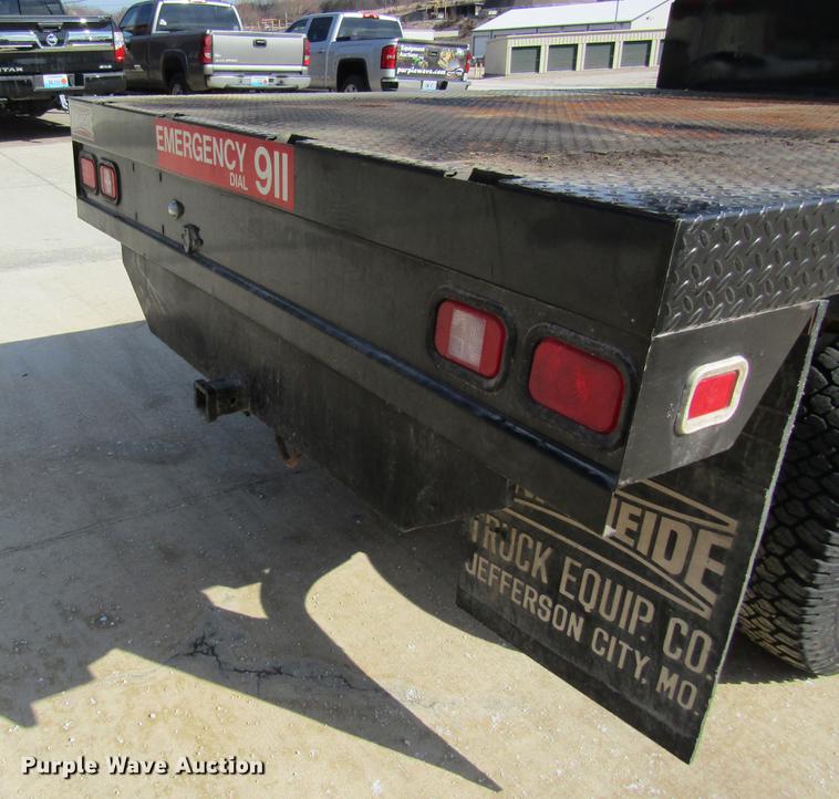 image for item DB9755 1990 Dodge Ram 350 flatbed pickup truck