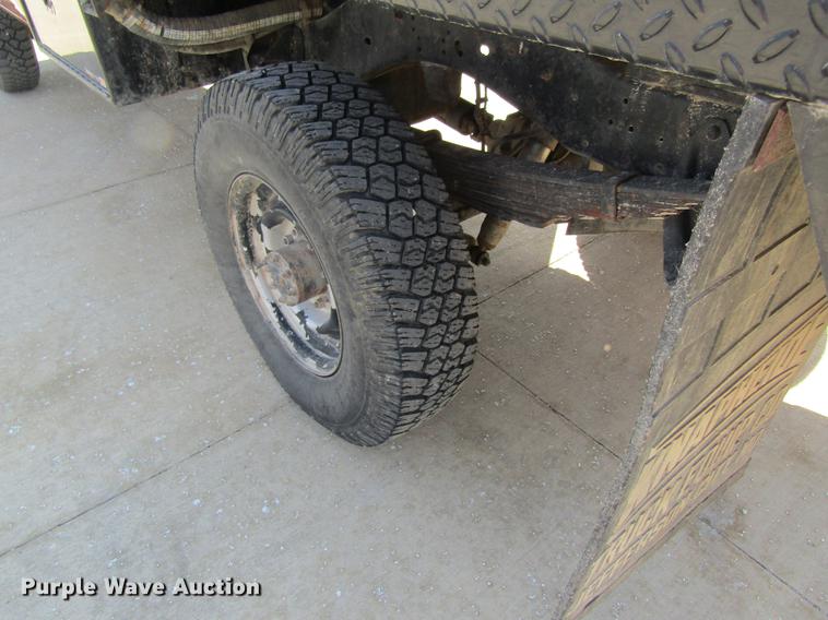 image for item DB9755 1990 Dodge Ram 350 flatbed pickup truck