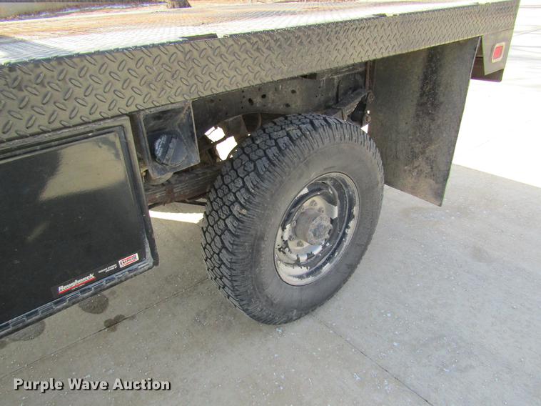 image for item DB9755 1990 Dodge Ram 350 flatbed pickup truck