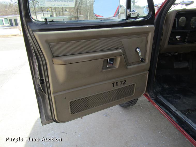 image for item DB9755 1990 Dodge Ram 350 flatbed pickup truck