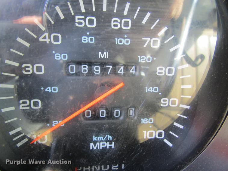 image for item DB9755 1990 Dodge Ram 350 flatbed pickup truck