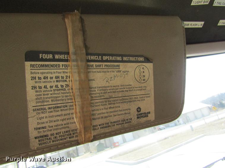 image for item DB9755 1990 Dodge Ram 350 flatbed pickup truck