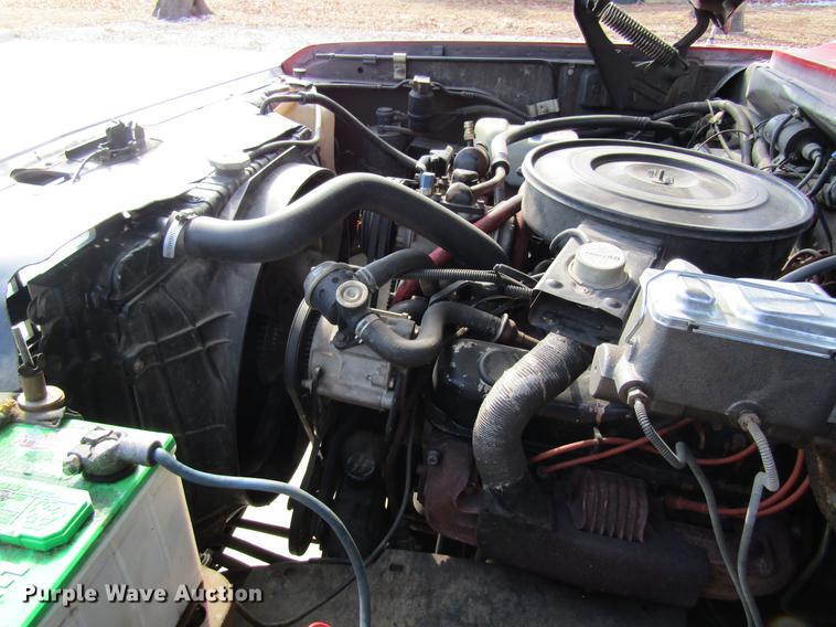 image for item DB9755 1990 Dodge Ram 350 flatbed pickup truck