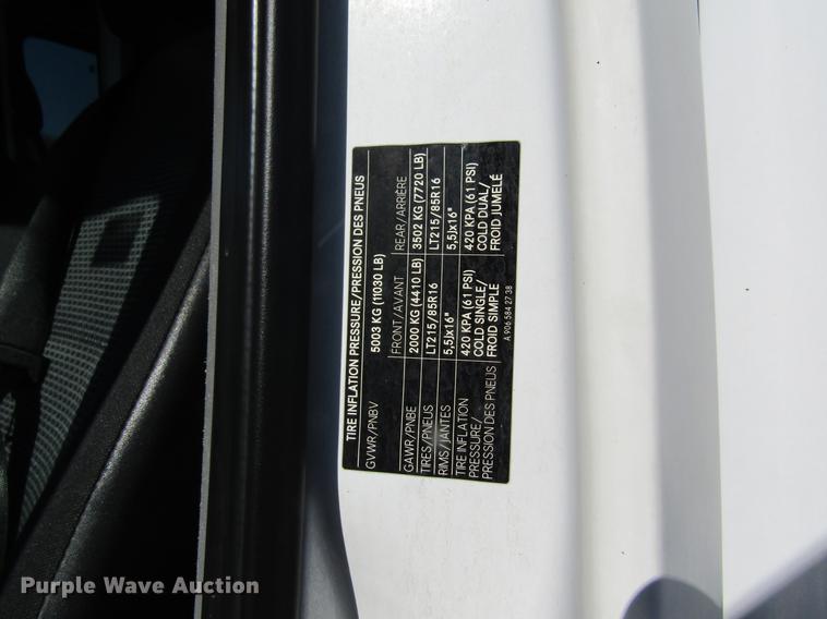 image for item DB9776 2011 Freightliner Sprinter 3500 ambulance