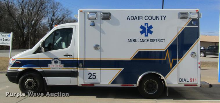 image for item DB9777 2012 Mercedes Benz Sprinter 3500 ambulance
