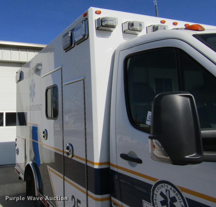 image for item DB9777 2012 Mercedes Benz Sprinter 3500 ambulance