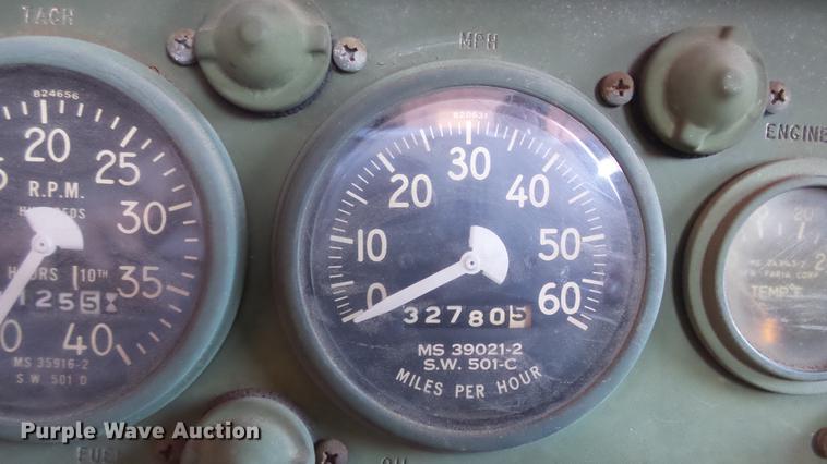 image for item DC0545 1984 Am General tank truck