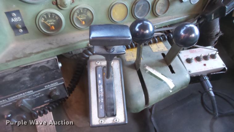 image for item DC0545 1984 Am General tank truck