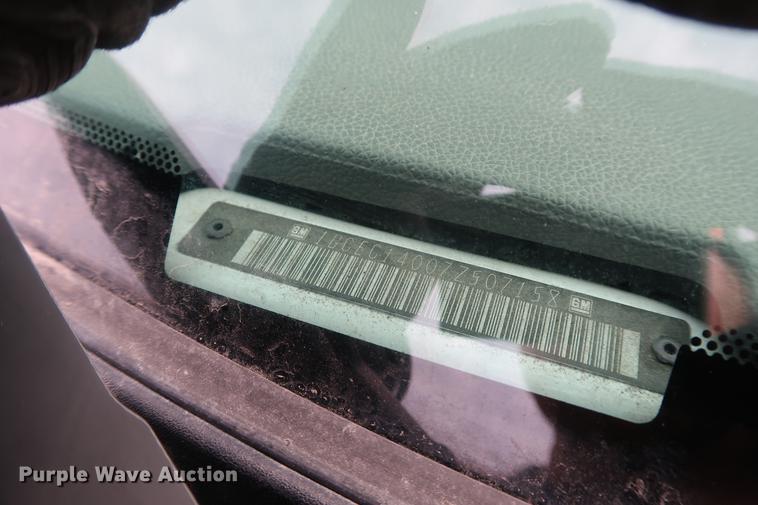 image for item DC5647 2007 Chevrolet Silverado 1500 pickup truck