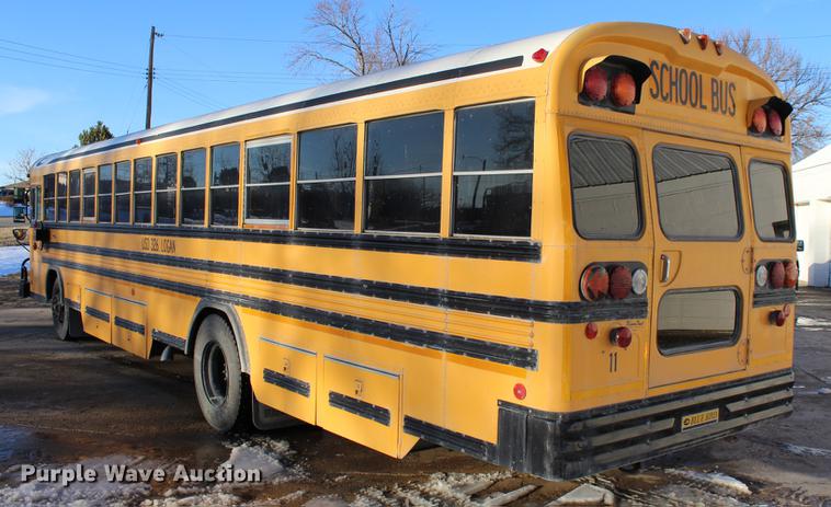 image for item DC7730 2004 Blue Bird school bus