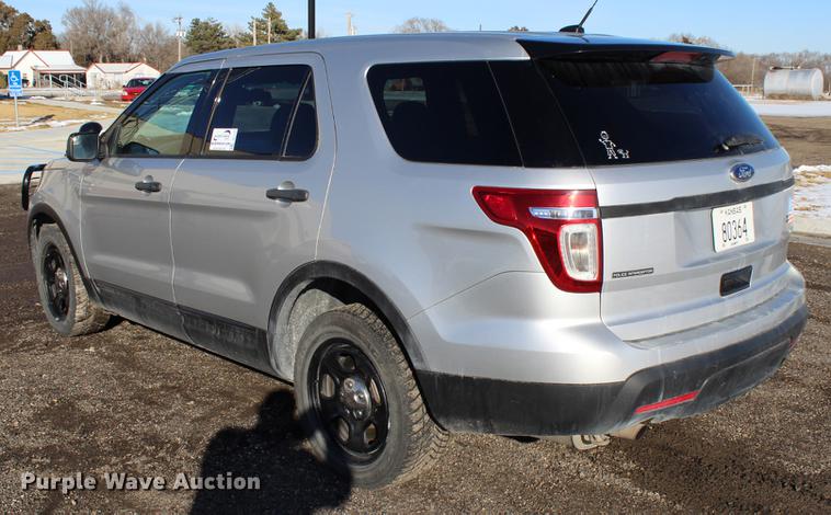 image for item DC7731 2013 Ford Explorer Police Interceptor SUV
