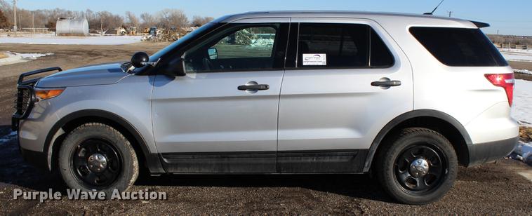 image for item DC7731 2013 Ford Explorer Police Interceptor SUV