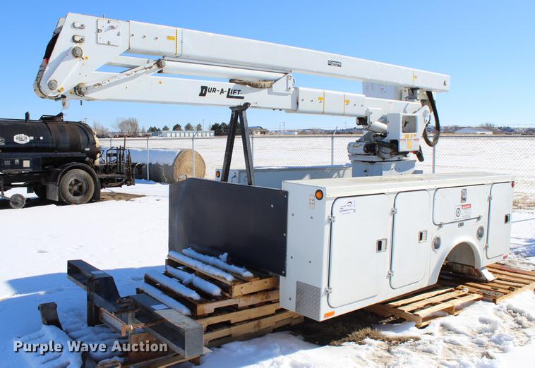 image for item DC7732 Fibre Body utility bed with boom