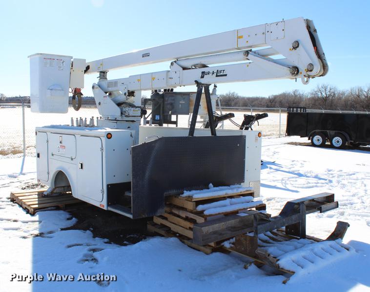 image for item DC7732 Fibre Body utility bed with boom