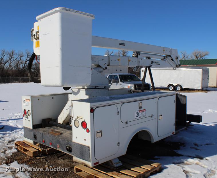 image for item DC7732 Fibre Body utility bed with boom