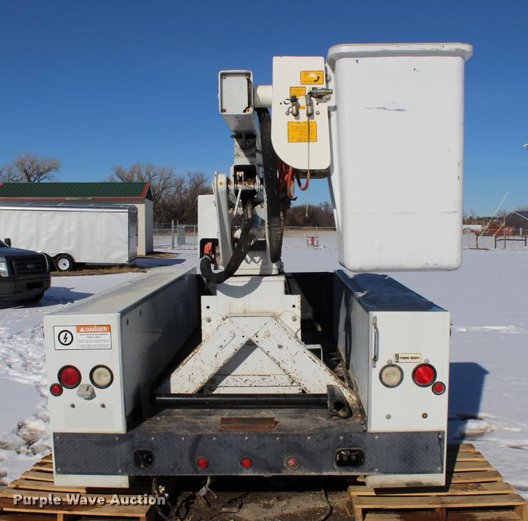 image for item DC7732 Fibre Body utility bed with boom