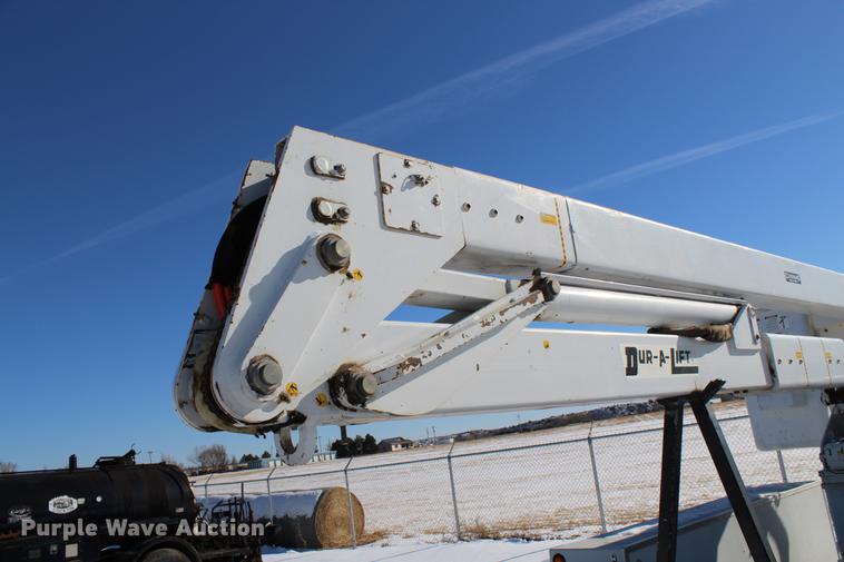 image for item DC7732 Fibre Body utility bed with boom