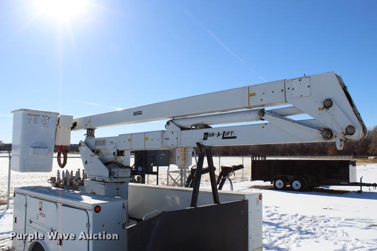 image for item DC7732 Fibre Body utility bed with boom