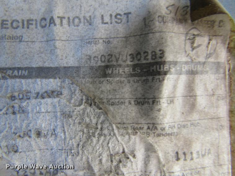 image for item DC8283 1974 Ford 9000 semi truck