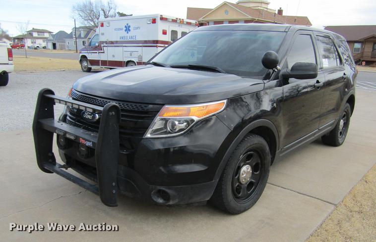 image for item DC8284 2015 Ford Explorer Police Interceptor SUV
