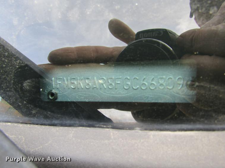 image for item DC8284 2015 Ford Explorer Police Interceptor SUV