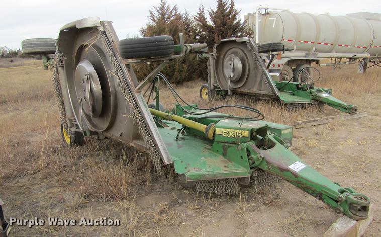 image for item DC8292 John Deere CX15 rotary mower