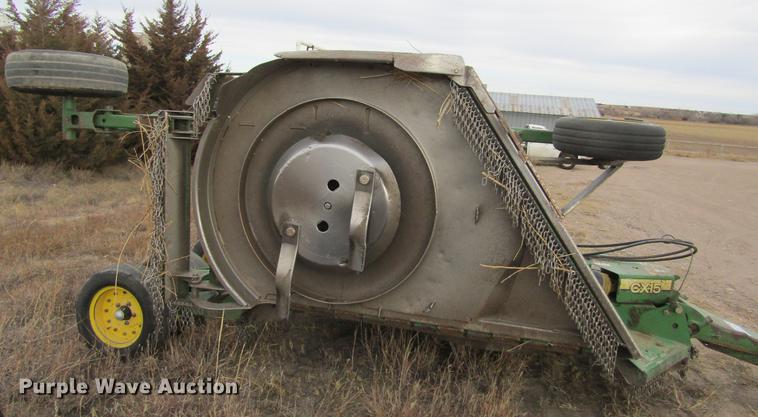 image for item DC8292 John Deere CX15 rotary mower