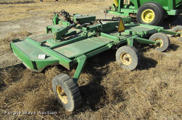 image for item DC8313 John Deere 1508 batwing rotary mower