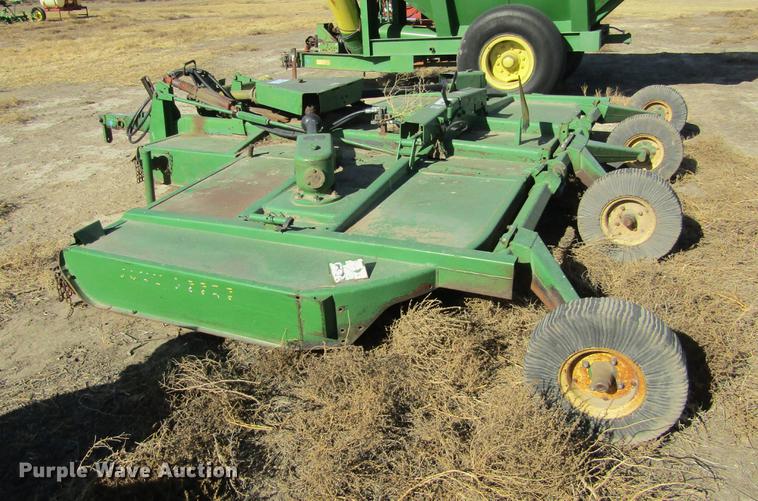 image for item DC8313 John Deere 1508 batwing rotary mower