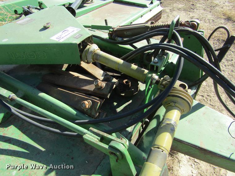 image for item DC8313 John Deere 1508 batwing rotary mower