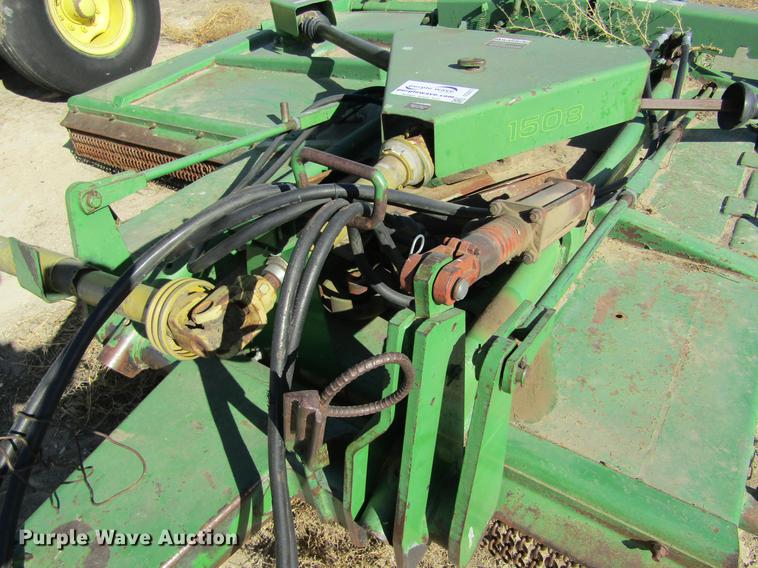 image for item DC8313 John Deere 1508 batwing rotary mower