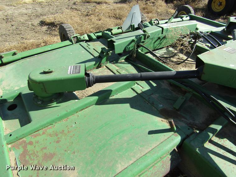 image for item DC8313 John Deere 1508 batwing rotary mower