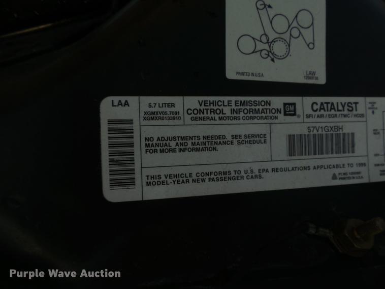 image for item DC8497 1999 Pontiac Firebird