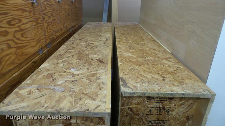 image for item DT9432 (7) wood storage cabinets