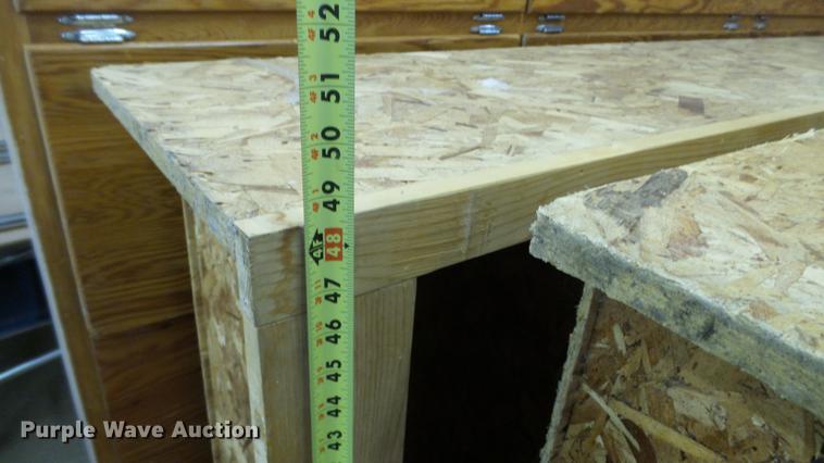 image for item DT9432 (7) wood storage cabinets