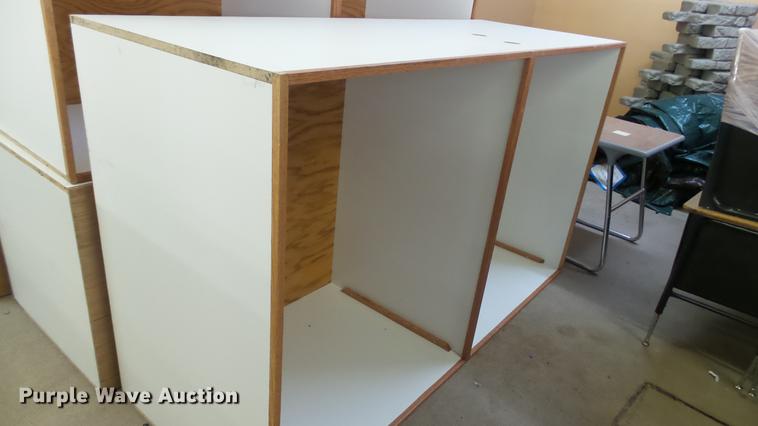 image for item DT9432 (7) wood storage cabinets