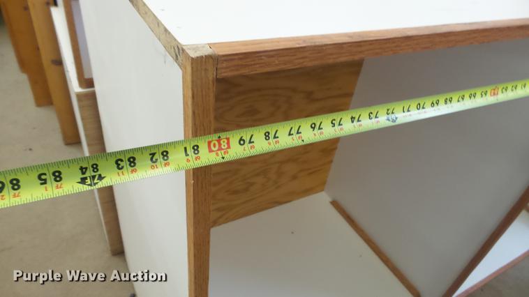 image for item DT9432 (7) wood storage cabinets