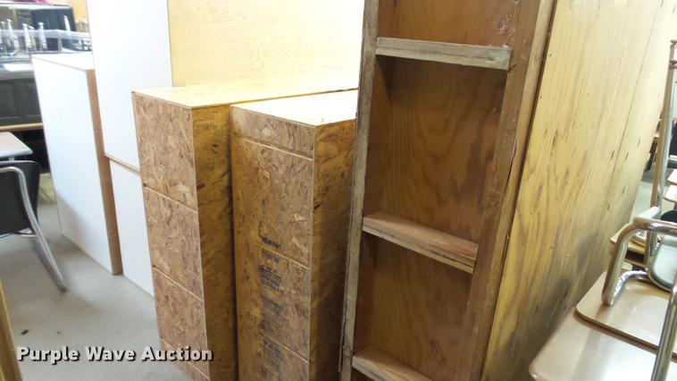 image for item DT9432 (7) wood storage cabinets