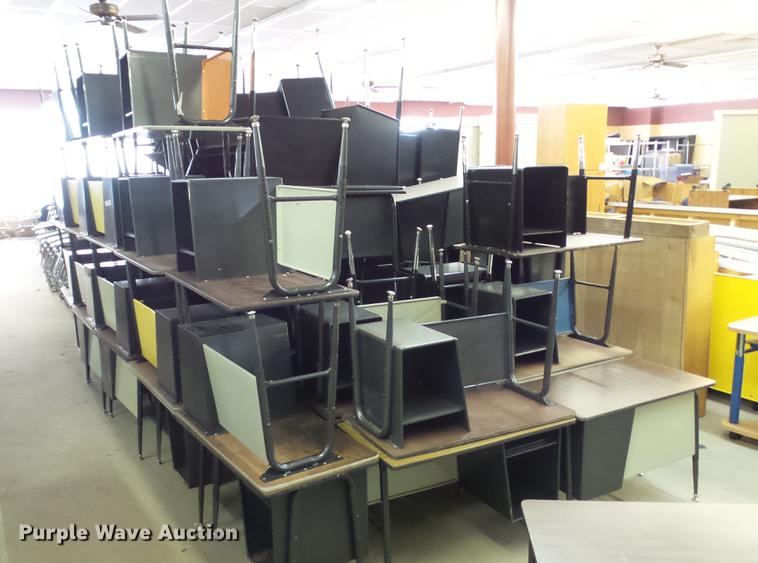 image for item DT9438 Approximately 75 school desks