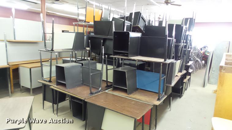 image for item DT9438 Approximately 75 school desks