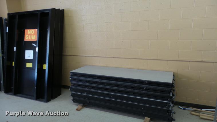 image for item DT9456 Palmer Hamilton wall mount table storage