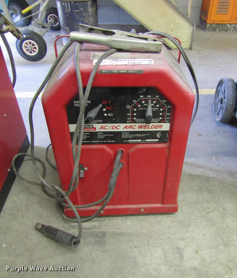 image for item EI9255 Lincoln 225/125 AC/DC welder