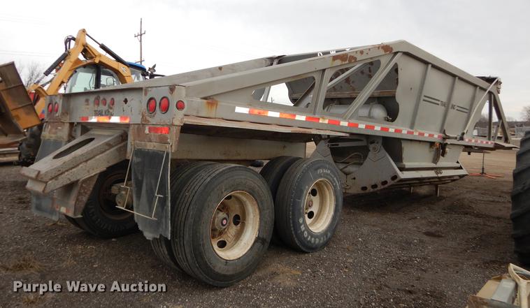 image for item J5504 2004 Trail King bottom dump trailer