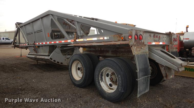 image for item J5504 2004 Trail King bottom dump trailer