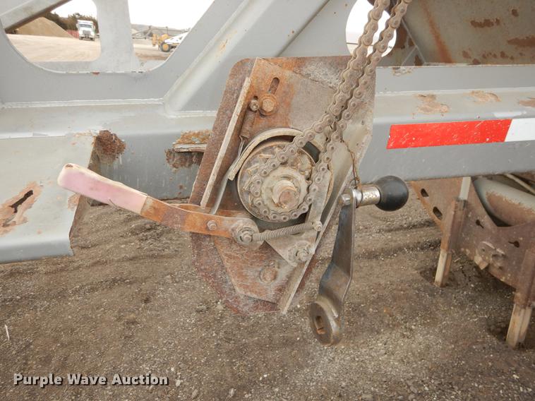 image for item J5504 2004 Trail King bottom dump trailer