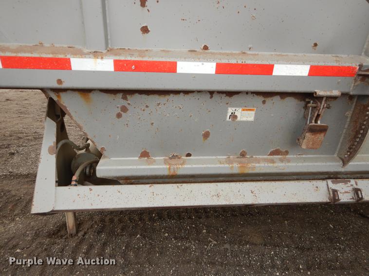 image for item J5504 2004 Trail King bottom dump trailer
